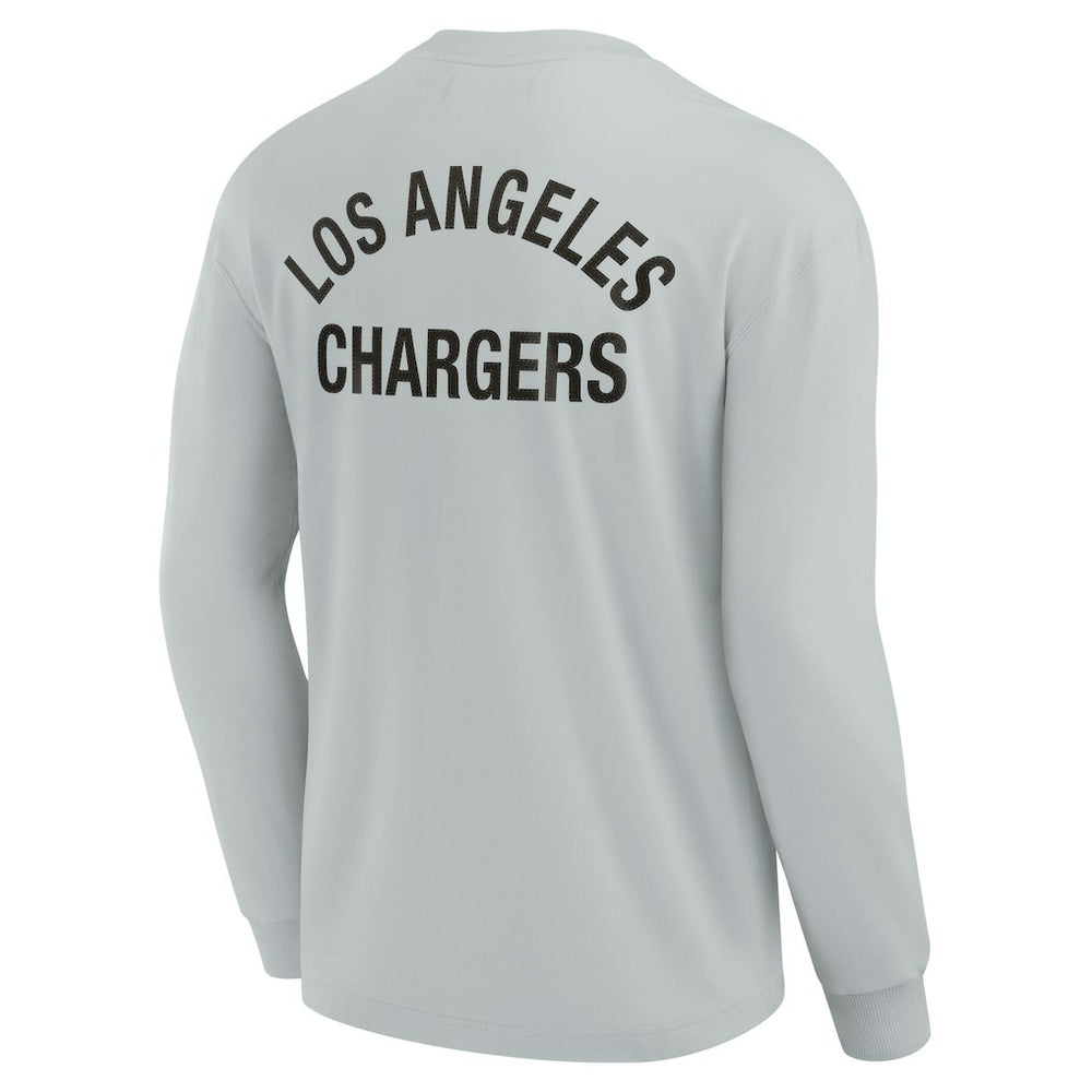 Unisex Elements Super Soft Long Sleeve T-Shirt - Los Angeles Chargers T-shirts