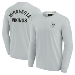 Unisex Elements Super Soft Long Sleeve T-Shirt - Minnesota Vikings T-shirts