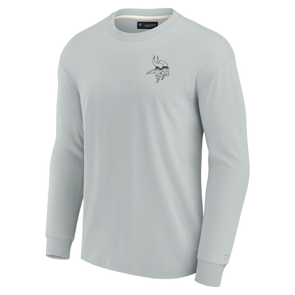 Unisex Elements Super Soft Long Sleeve T-Shirt - Minnesota Vikings T-shirts