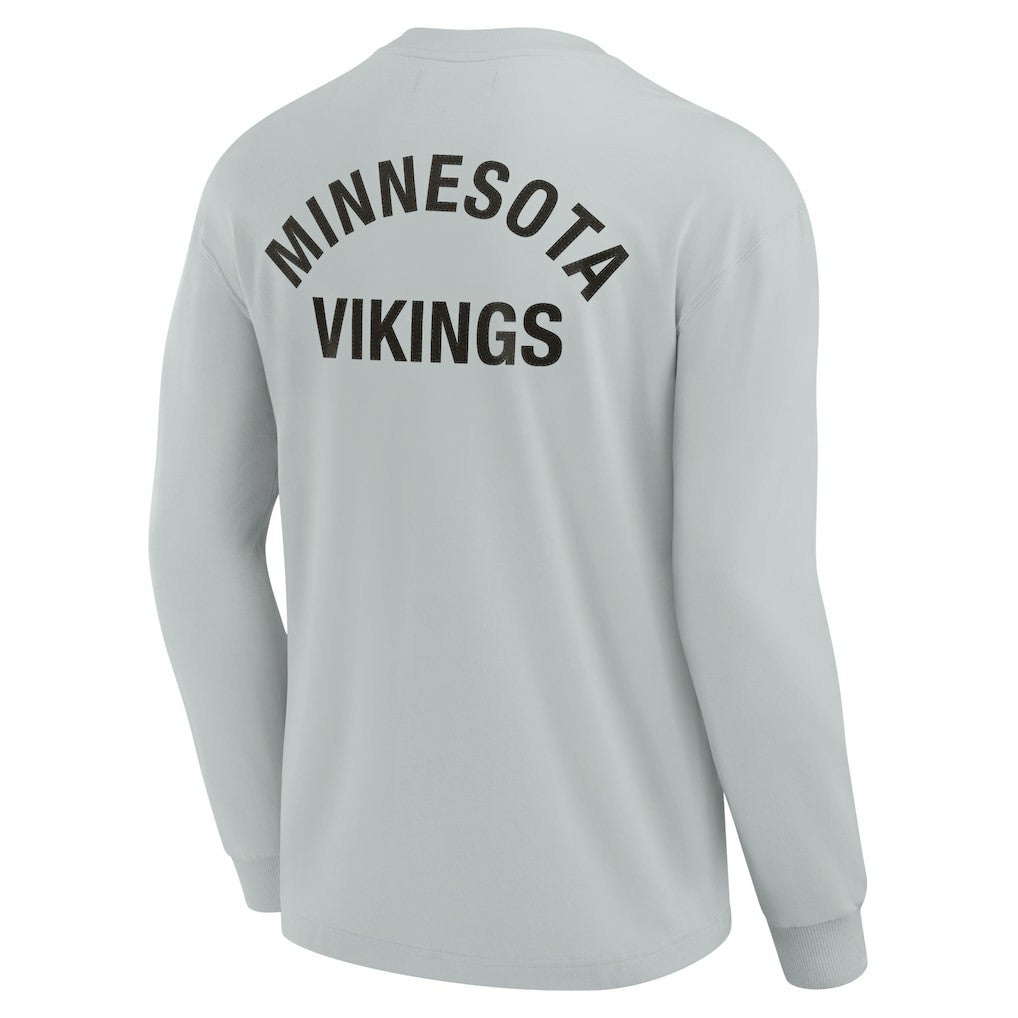 Unisex Elements Super Soft Long Sleeve T-Shirt - Minnesota Vikings T-shirts
