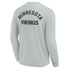 Unisex Elements Super Soft Long Sleeve T-Shirt - Minnesota Vikings T-shirts