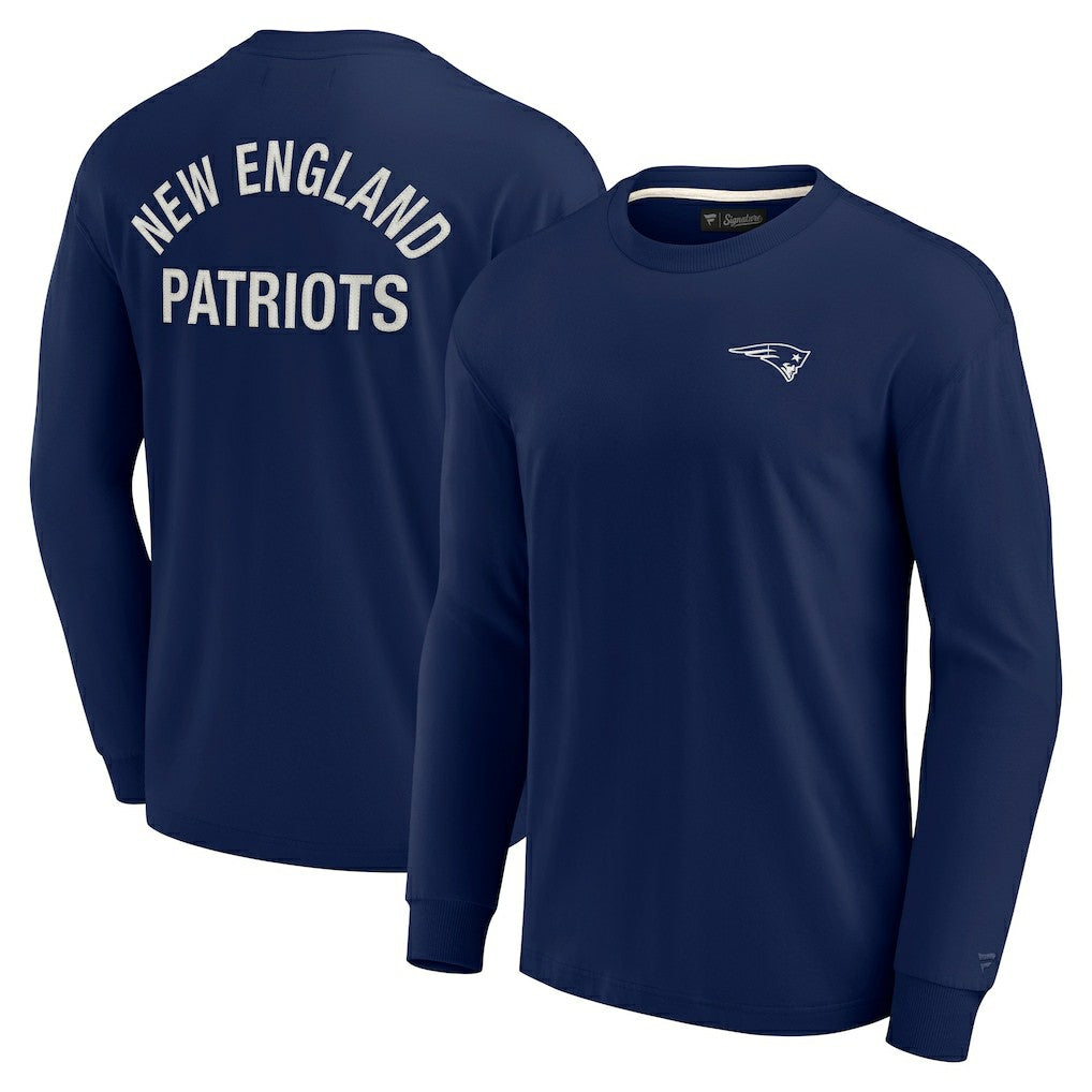 Unisex Elements Super Soft Long Sleeve T-Shirt - New England Patriots T-shirts
