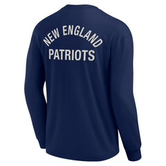 Unisex Elements Super Soft Long Sleeve T-Shirt - New England Patriots T-shirts