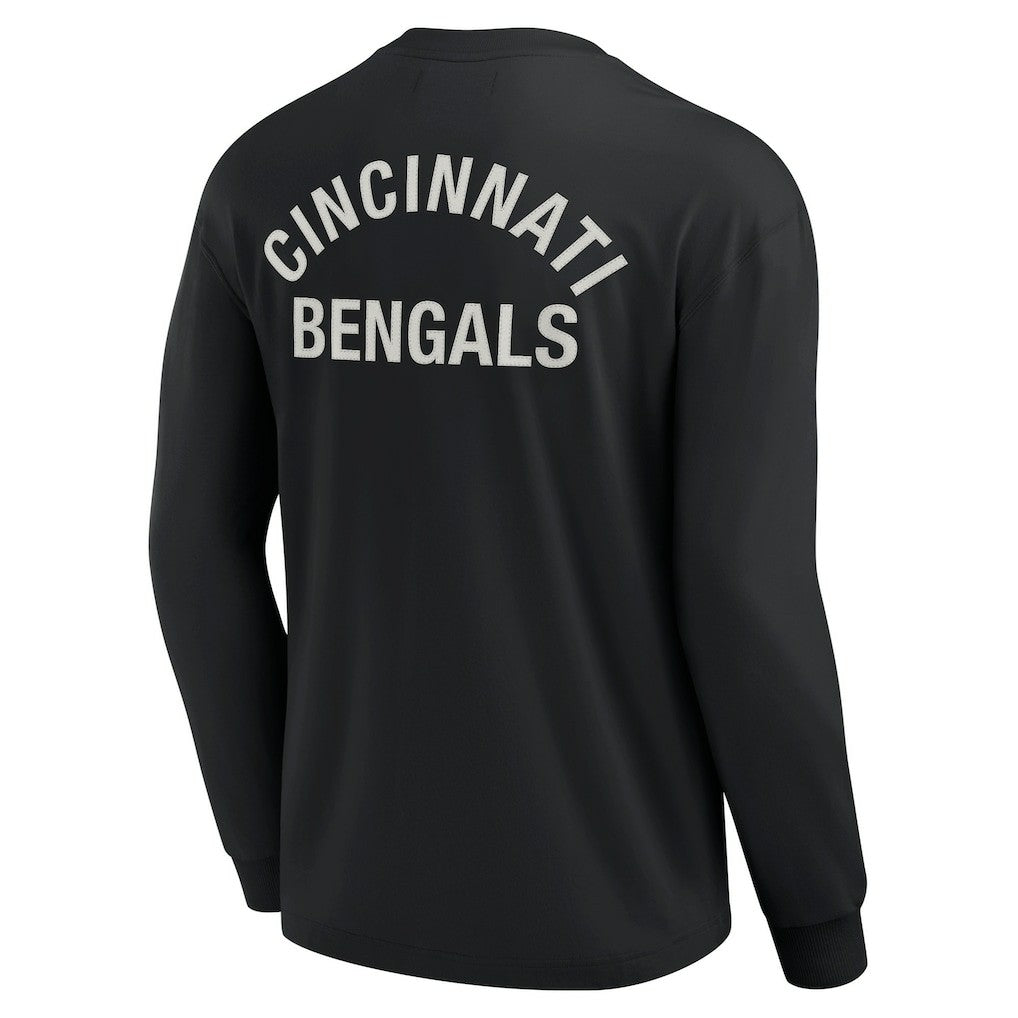 Unisex Elements Super Soft Long Sleeve T-Shirt - Cincinnati Bengals T-shirts