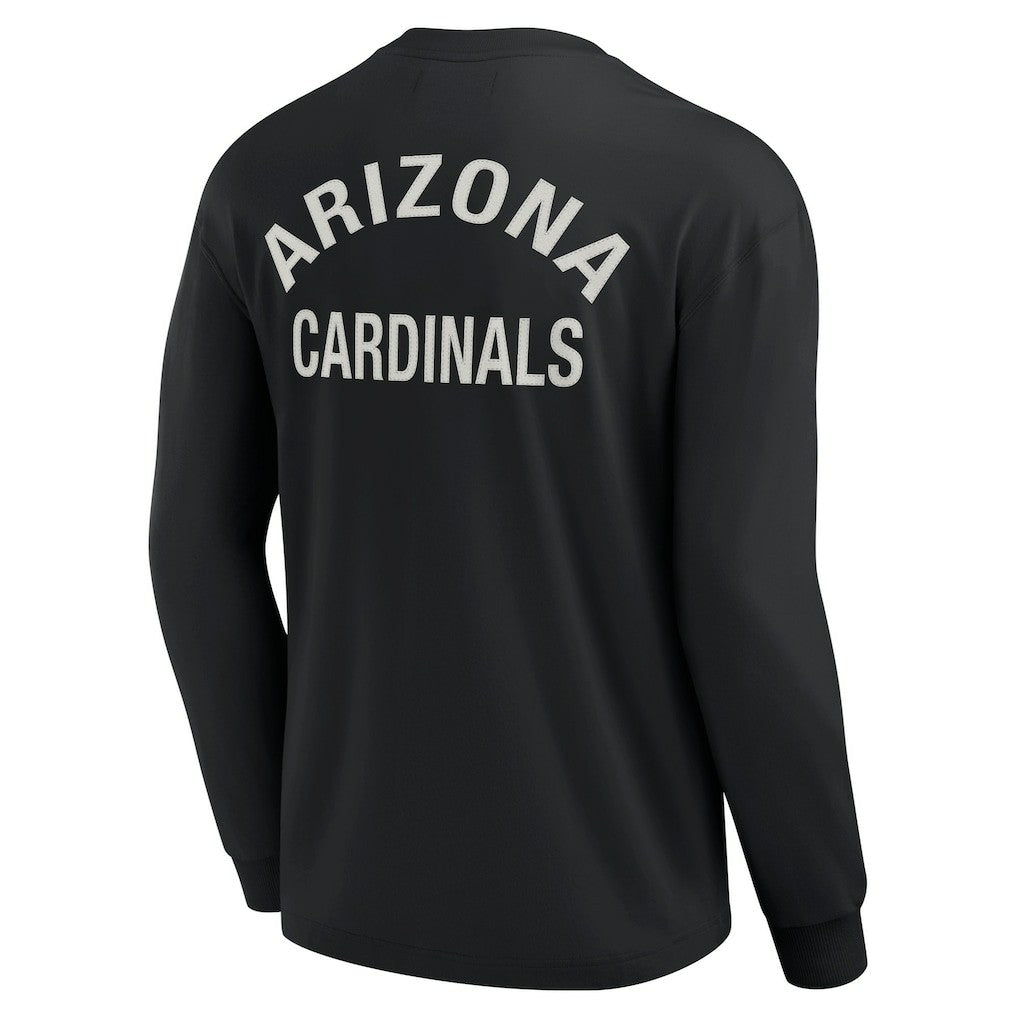 Unisex Elements Super Soft Long Sleeve T-Shirt - Arizona Cardinals T-shirts