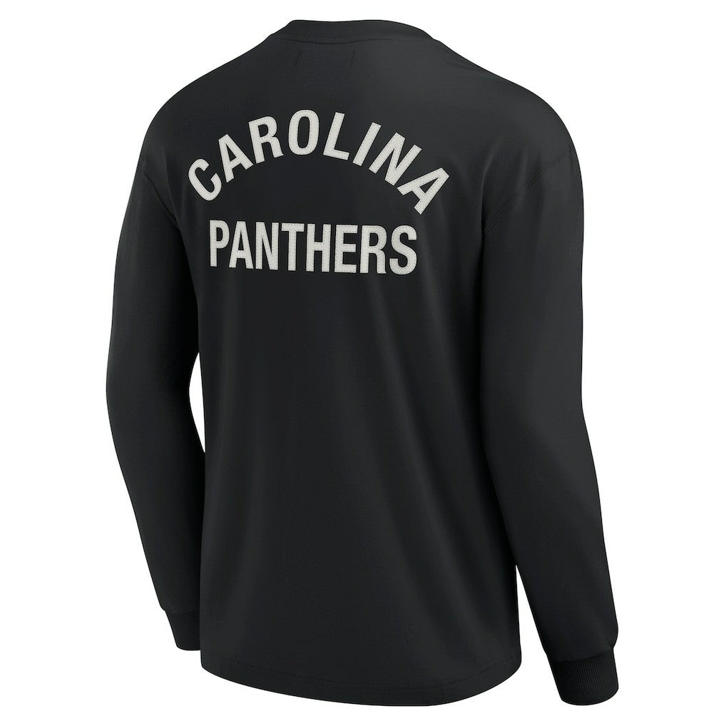 Unisex Elements Super Soft Long Sleeve T-Shirt - Carolina Panthers T-shirts