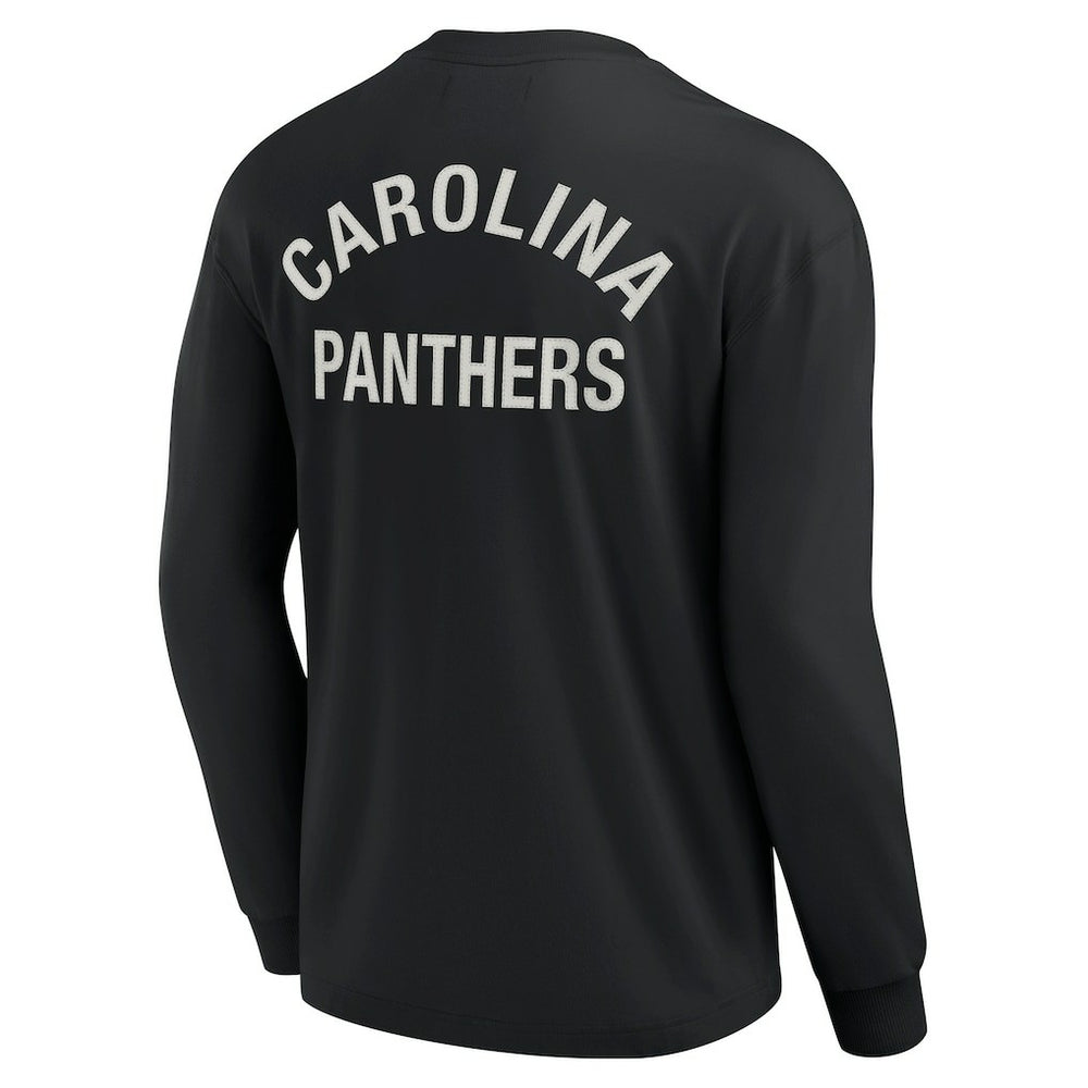 Unisex Elements Super Soft Long Sleeve T-Shirt - Carolina Panthers T-shirts