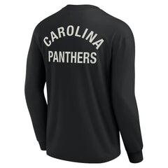 Unisex Elements Super Soft Long Sleeve T-Shirt - Carolina Panthers T-shirts