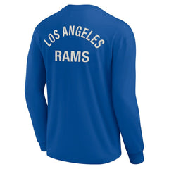 Unisex Elements Super Soft Long Sleeve T-Shirt - Los Angeles Rams T-shirts