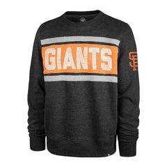 Black San Francisco Giants '47 Bypass Tribeca Pullover Sweatshirt