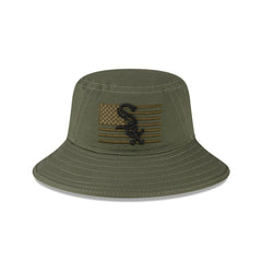 Green Chicago White Sox New Era 2023 Armed Forces Day Bucket Hat