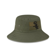 Green Chicago White Sox New Era 2023 Armed Forces Day Bucket Hat