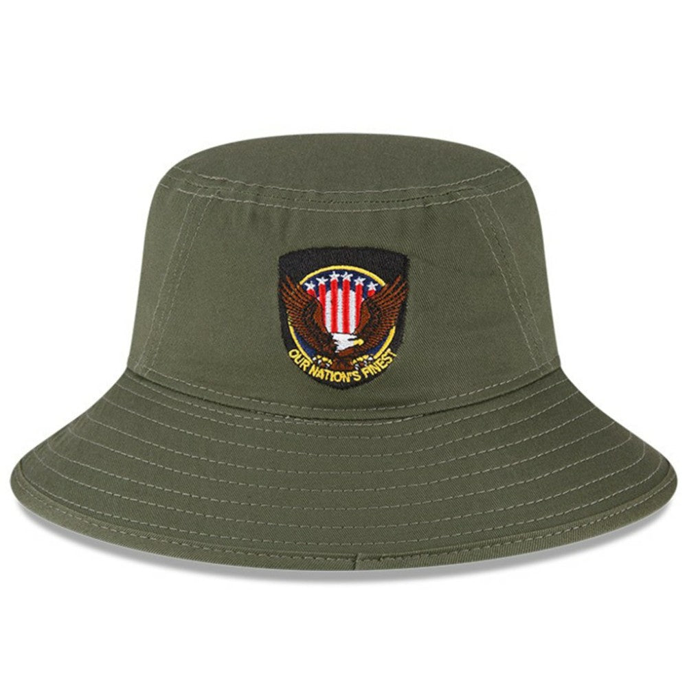 Green Chicago White Sox New Era 2023 Armed Forces Day Bucket Hat