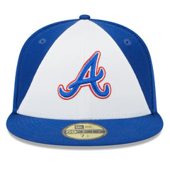 White/Royal Atlanta Braves New Era 2023 City Connect 59FIFTY Fitted Hat