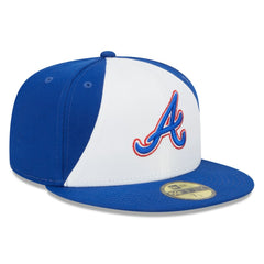White/Royal Atlanta Braves New Era 2023 City Connect 59FIFTY Fitted Hat