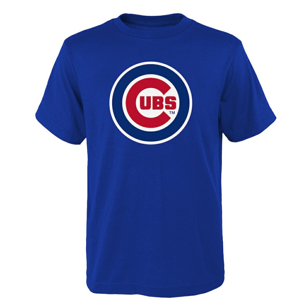 Royal Chicago Cubs Youth Logo Primary Team T-Shirt