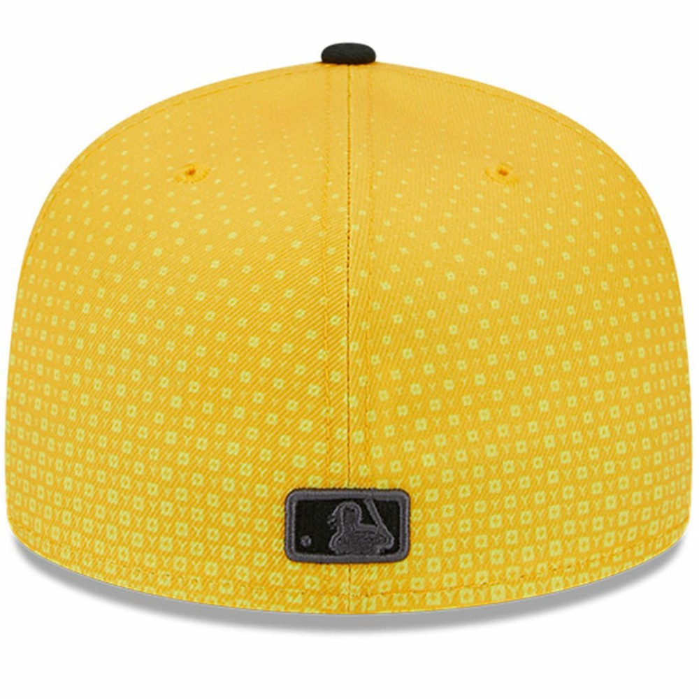 Gold/Black Pittsburgh Pirates New Era 2023 City Connect Low Profile 59FIFTY Fitted Hat