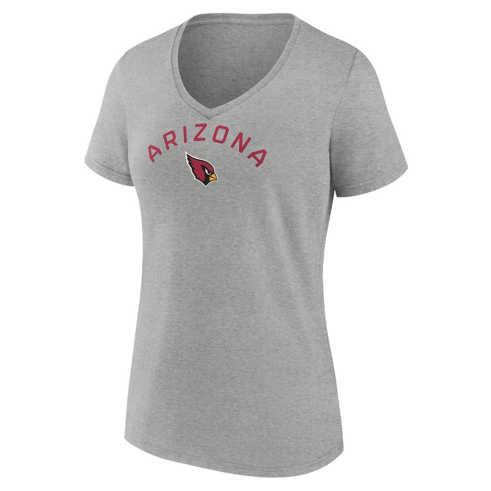 Women's Team Arc V-Neck T-Shirt - Arizona Cardinals T-shirts
