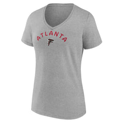 Women's Team Arc V-Neck T-Shirt - Atlanta Falcons T-shirts