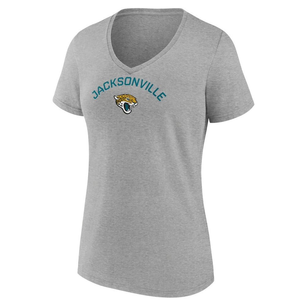 Women's Team Arc V-Neck T-Shirt - Jacksonville Jaguars T-shirts