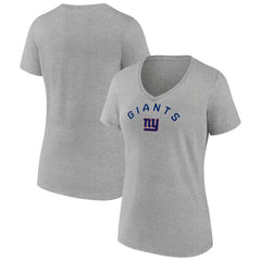 Women's Team Arc V-Neck T-Shirt - New York Giants T-shirts