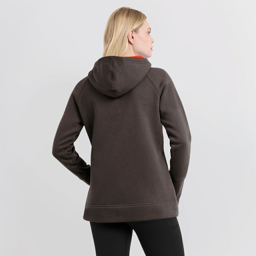 Women's Asymmetrical Raglan Full-Zip Hoodie - Cleveland Browns Hoodies