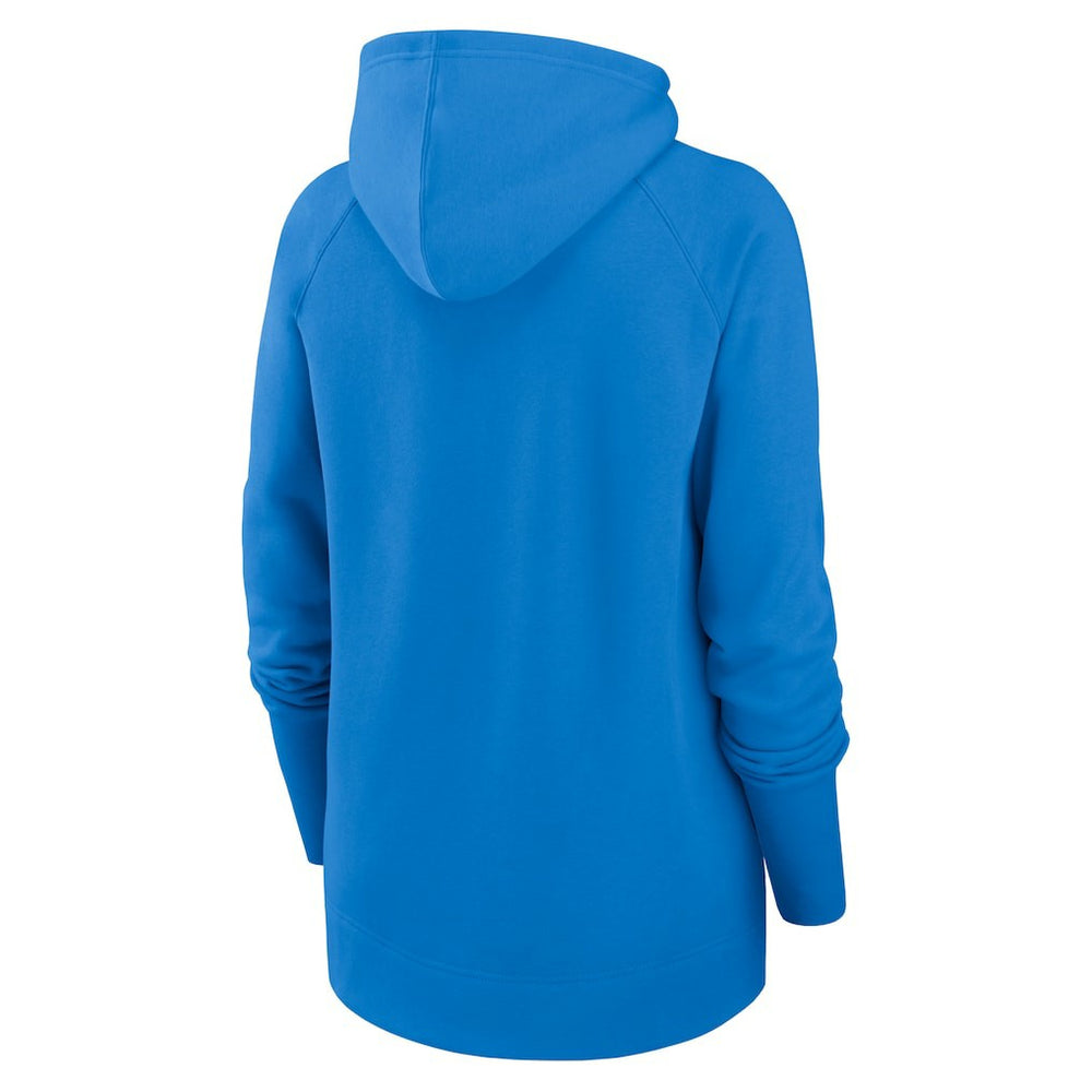 Women's Asymmetrical Raglan Full-Zip Hoodie - Los Angeles Chargers Hoodies