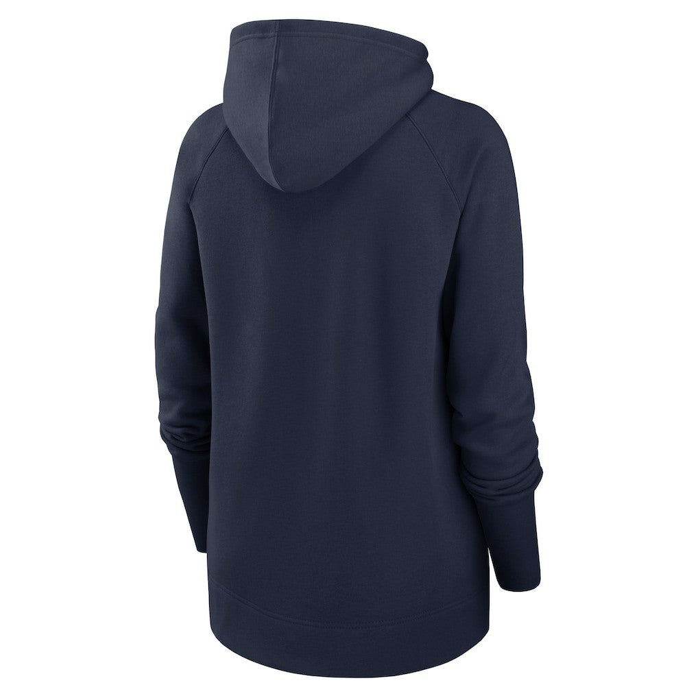 Women's Asymmetrical Raglan Full-Zip Hoodie - New England Patriots Hoodies