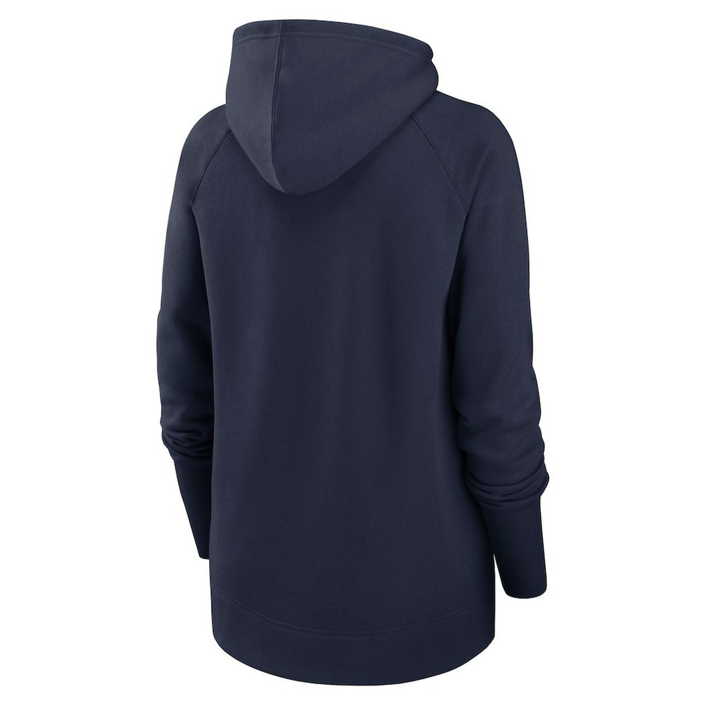 Women's Asymmetrical Raglan Full-Zip Hoodie - New England Patriots Hoodies
