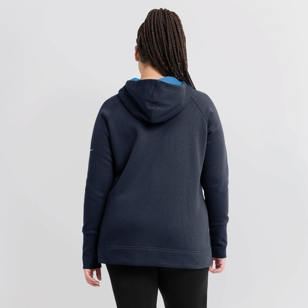Women's Asymmetrical Raglan Full-Zip Hoodie - Tennessee Titans Hoodies