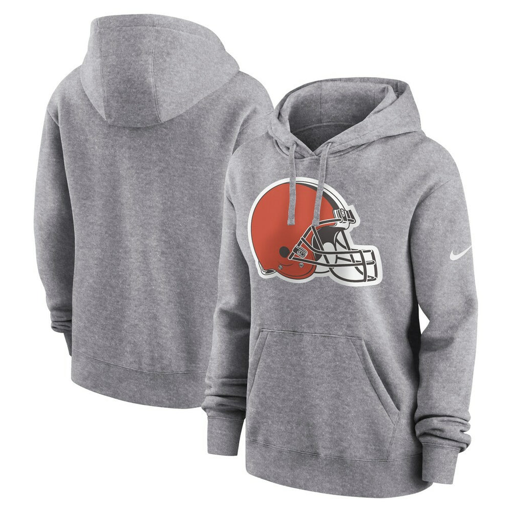 Women's Team Logo Club Fleece Pullover Hoodie - Cleveland Browns Hoodies