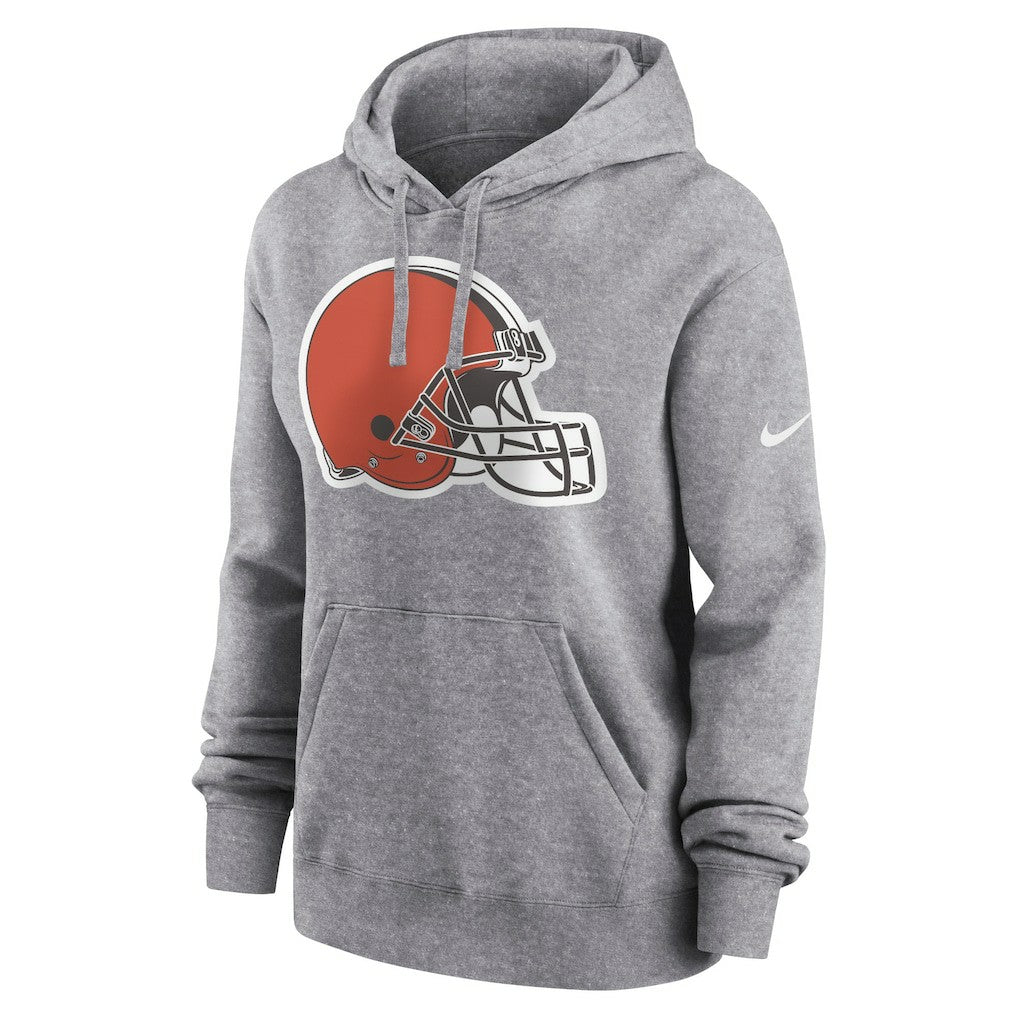 Women's Team Logo Club Fleece Pullover Hoodie - Cleveland Browns Hoodies
