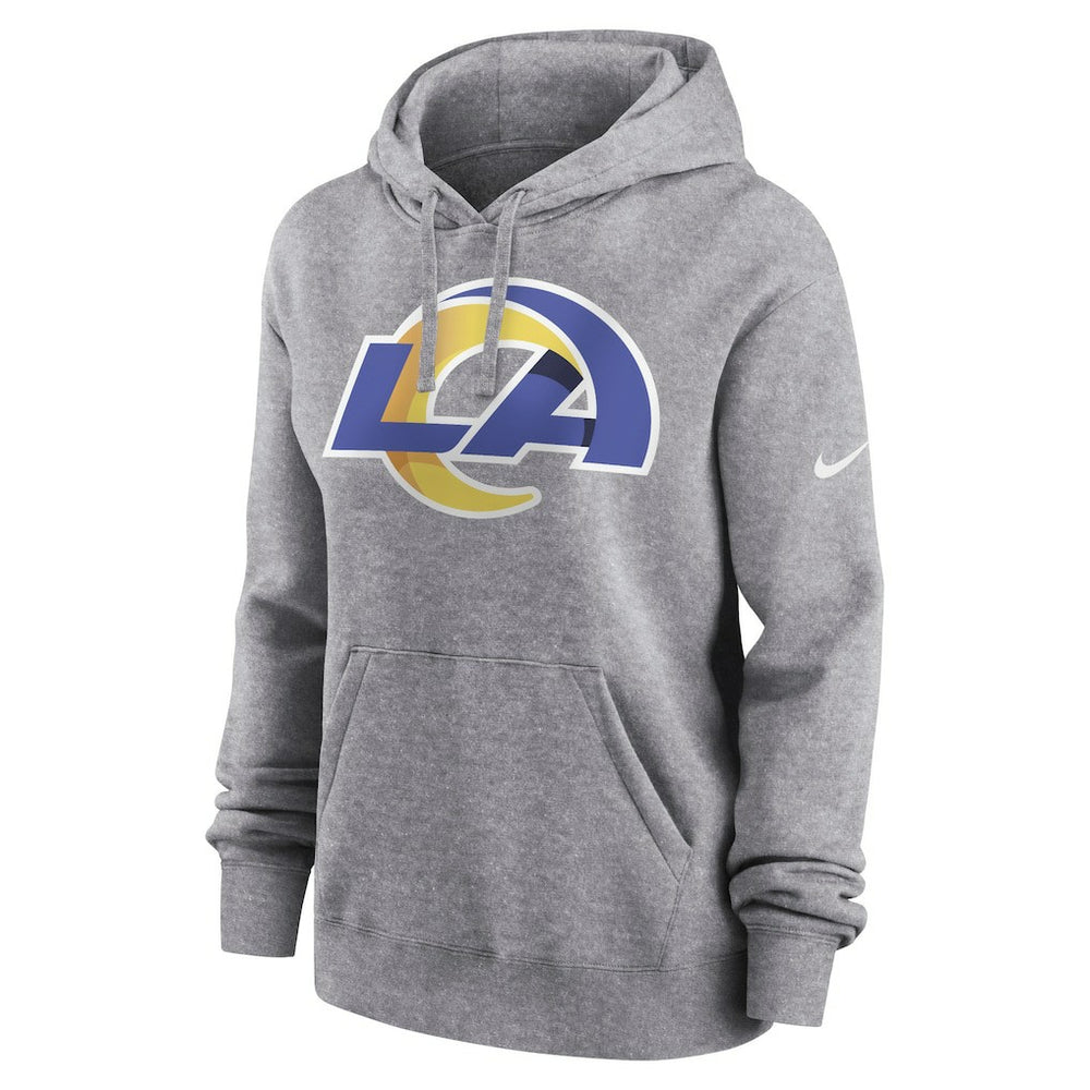 Women's Team Logo Club Fleece Pullover Hoodie - Los Angeles Rams Hoodies