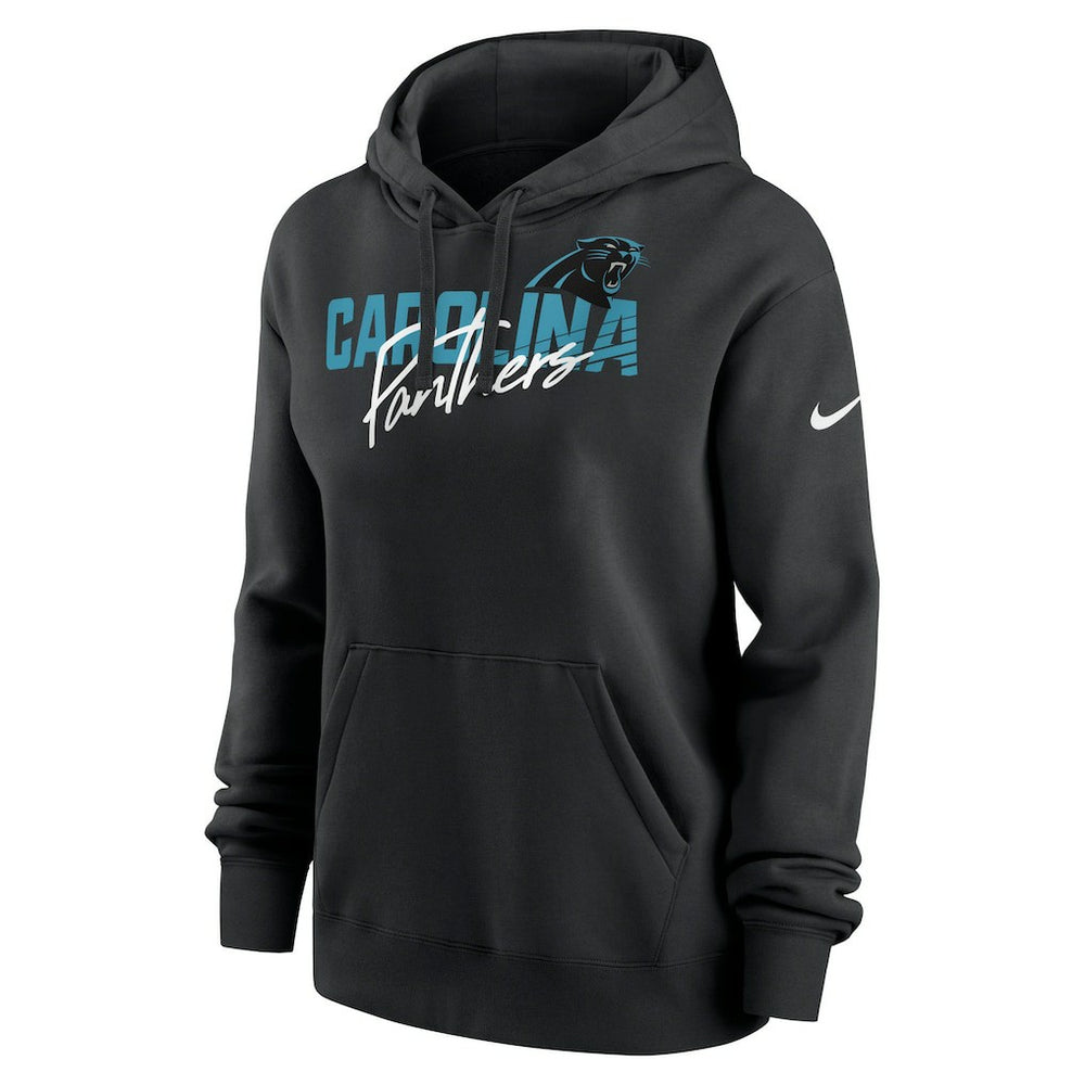 Women's Wordmark Club Fleece Pullover Hoodie - Carolina Panthers Hoodies