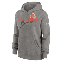 Women's Wordmark Club Fleece Pullover Hoodie - Cleveland Browns Hoodies