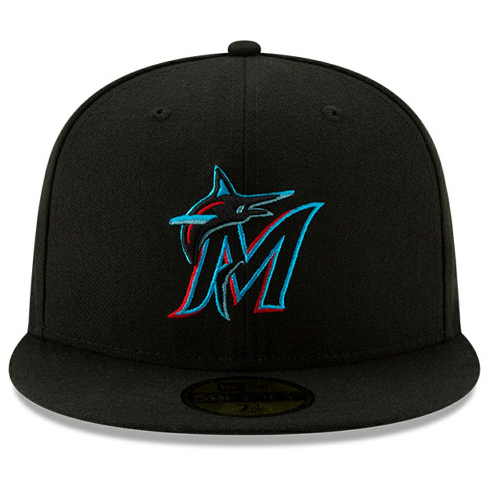 Black Miami Marlins New Era 2024 Jackie Robinson Day 59FIFTY Fitted Hat