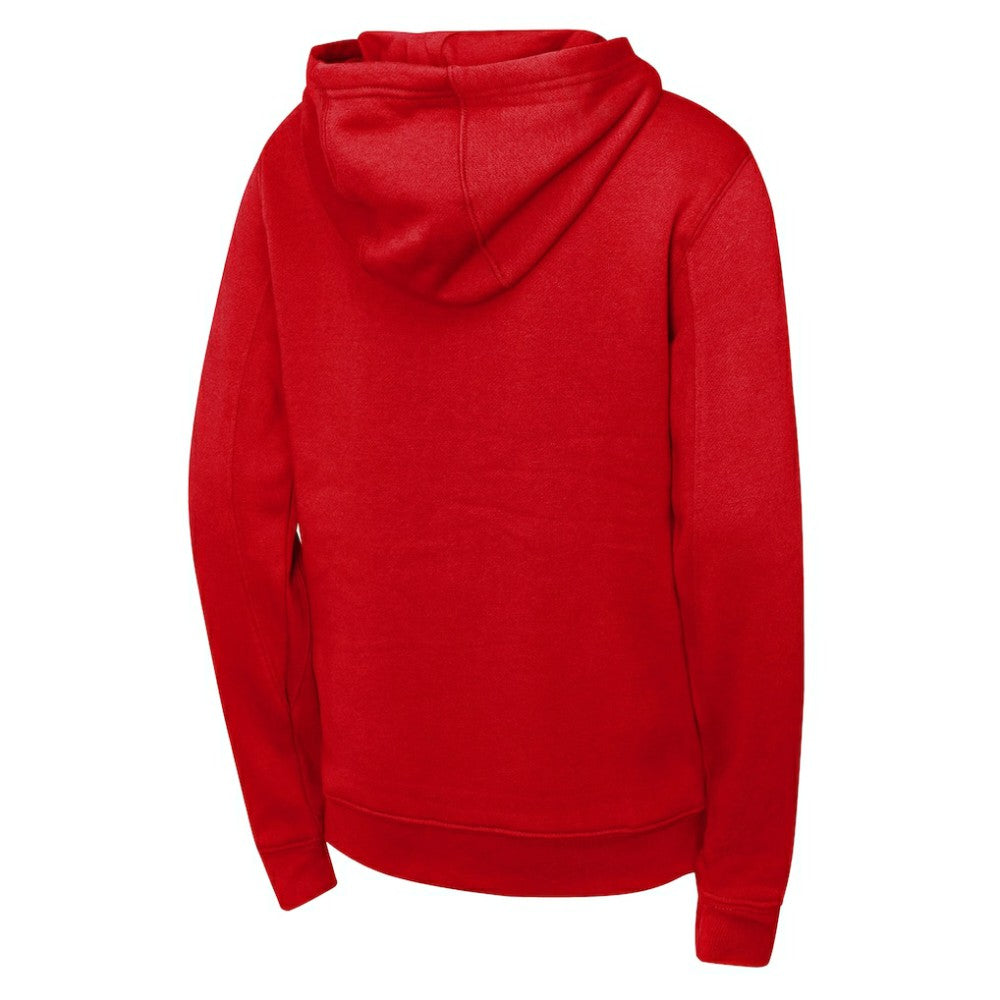 Red St. Louis Cardinals Youth Wordmark Full-Zip Fleece Hoodie