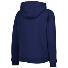 Navy Detroit Tigers Youth Wordmark Full-Zip Fleece Hoodie