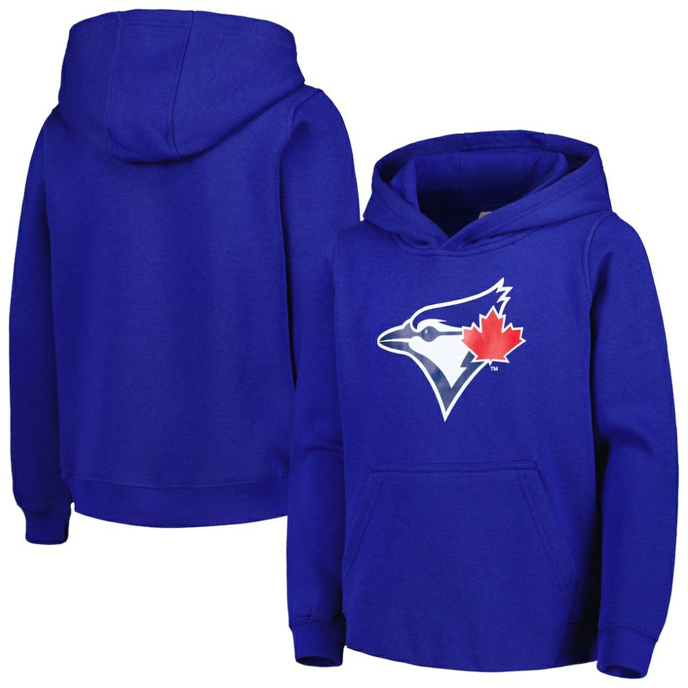 Royal Toronto Blue Jays Youth Team Primary Logo Pullover Hoodie