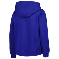 Royal Chicago Cubs Youth Team Primary Logo Pullover Hoodie