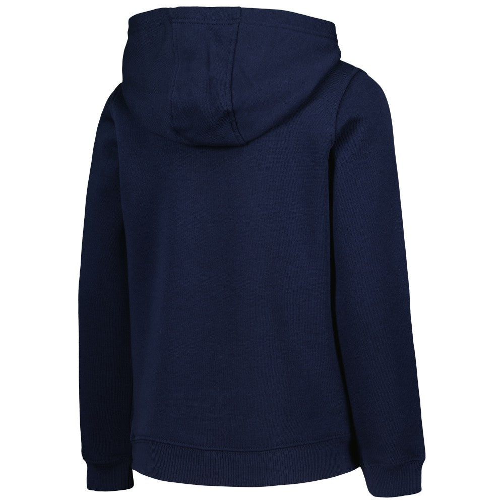 Navy Cleveland Guardians Youth Team Primary Logo Pullover Hoodie