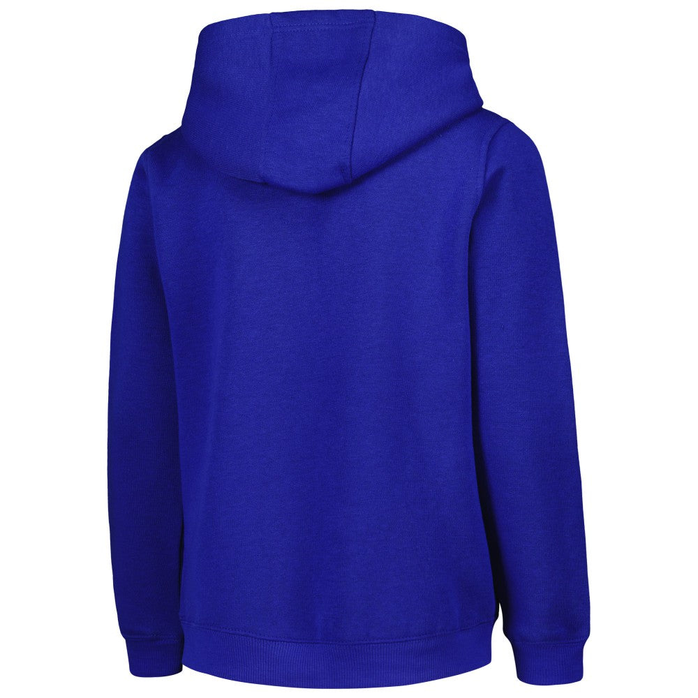 Royal New York Mets Youth Team Primary Logo Pullover Hoodie