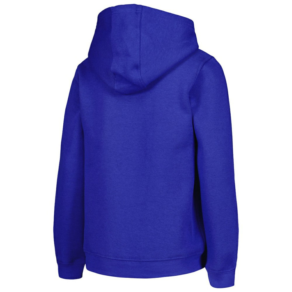 Royal Texas Rangers Youth Team Primary Logo Pullover Hoodie