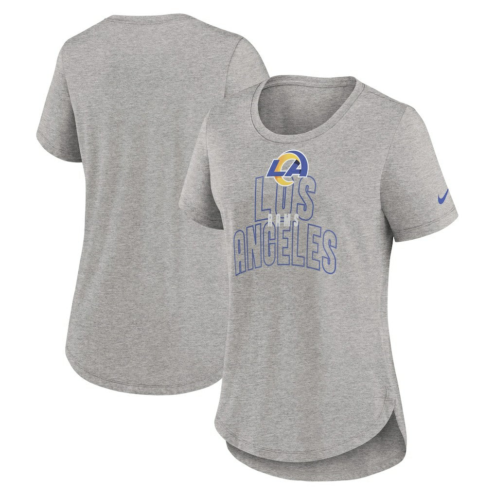 Women's Fashion Tri-Blend T-Shirt - Los Angeles Rams T-shirts