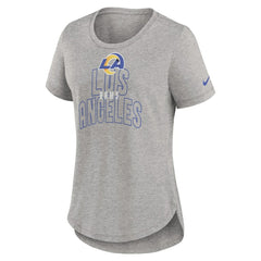 Women's Fashion Tri-Blend T-Shirt - Los Angeles Rams T-shirts