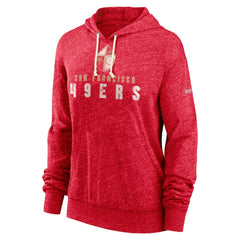 Women's Rewind Gym Vintage Lightweight Pullover Hoodie - San Francisco 49ers Hoodies