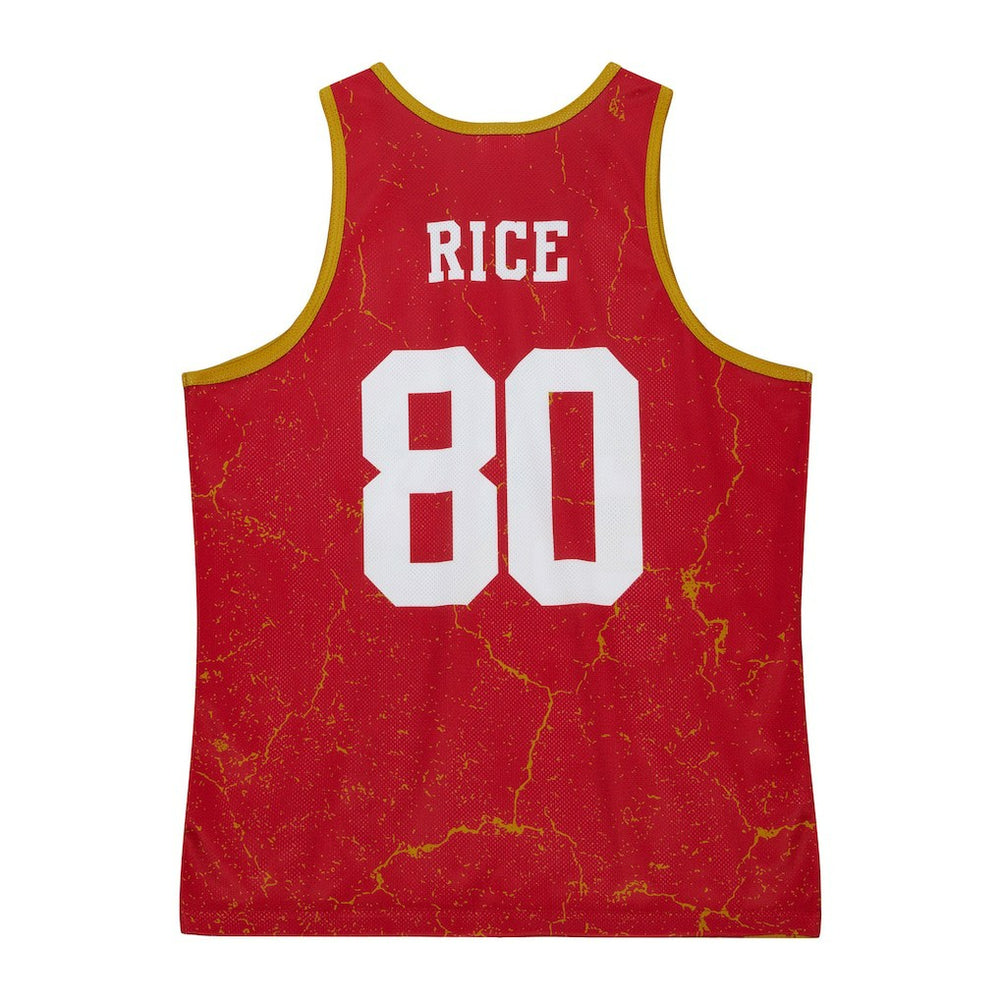 Jerry Rice  1994 Player Burst Tank Top - San Francisco 49ers Tops