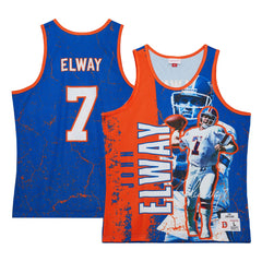 John Elway  1994 Player Burst Tank Top - Denver Broncos Tops