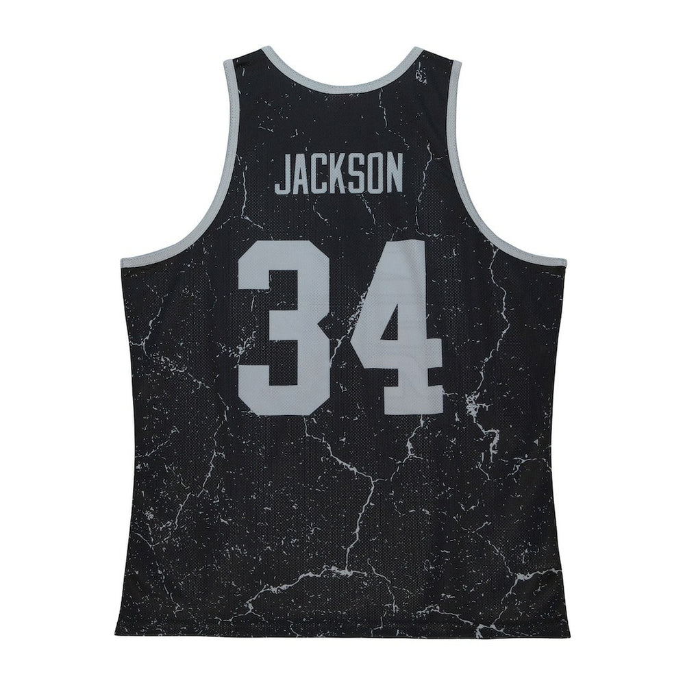 Bo Jackson  1990 Player Burst Tank Top - Las Vegas Raiders Tops