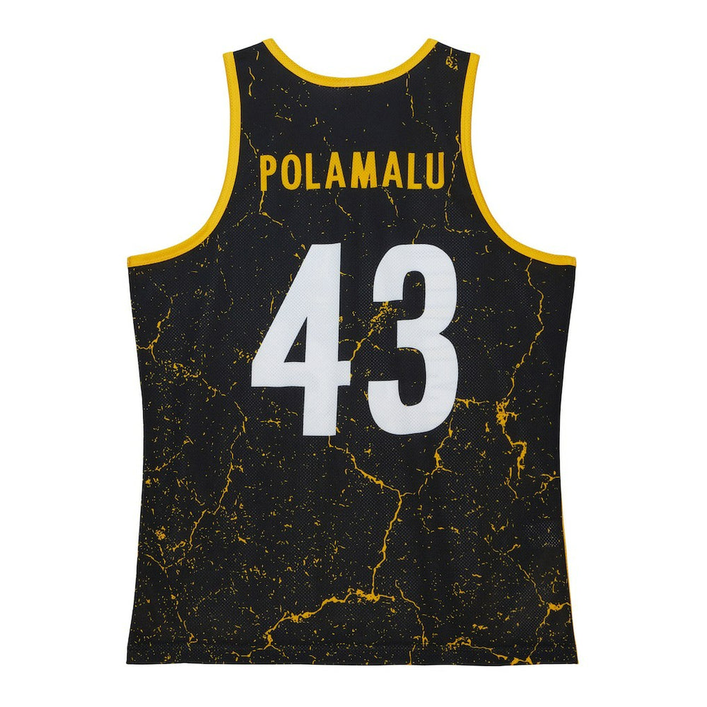 Troy Polamalu  2007 Player Burst Tank Top - Pittsburgh Steelers Tops